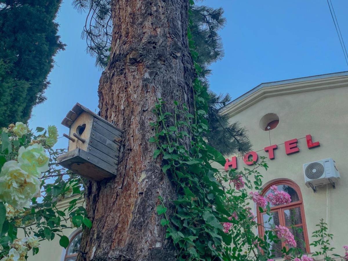 Hotel Kakhaberi Tetritskaro エクステリア 写真